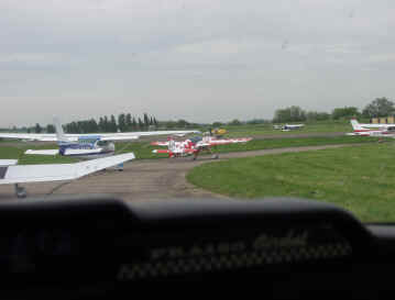 Stuck in a queue North Weald