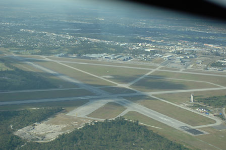 Landing at Colmar