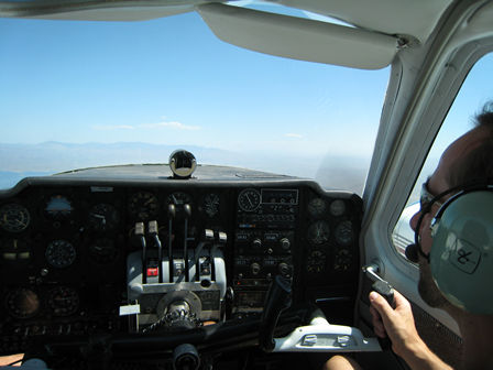 Aleix, his first flight